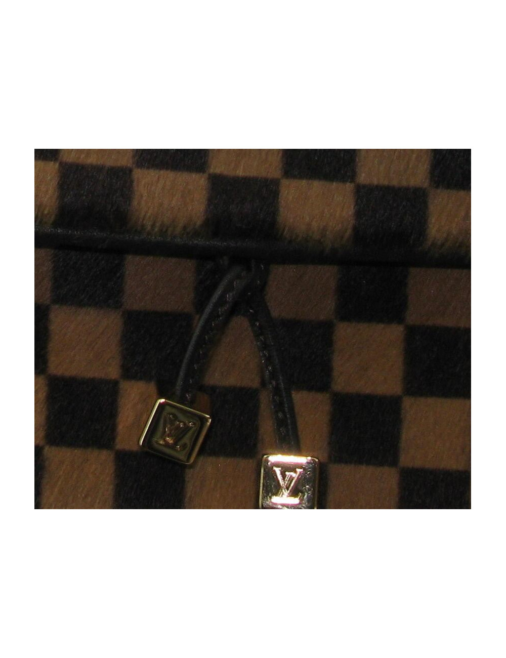 Pochette ceinture série limitée LOUIS VUITTON poulain damier