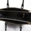 PRADA 'Galleria' in black Saffiano in black leather