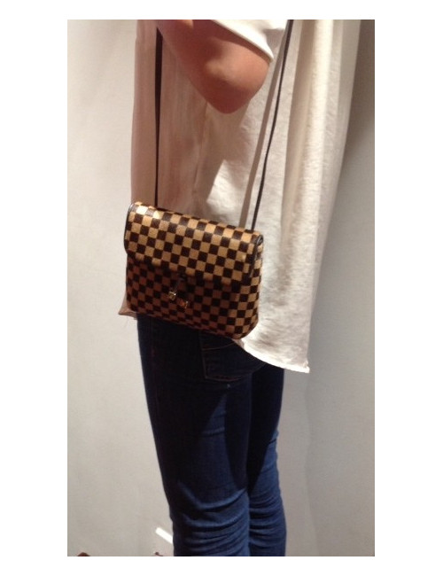 Pochette ceinture série limitée LOUIS VUITTON poulain damier