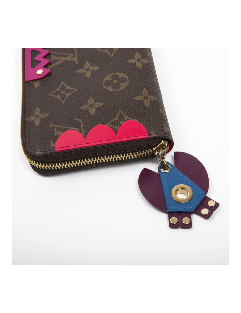 LOUIS VUITTON 'Zippy' wallet limited edition in brown monogram canvas