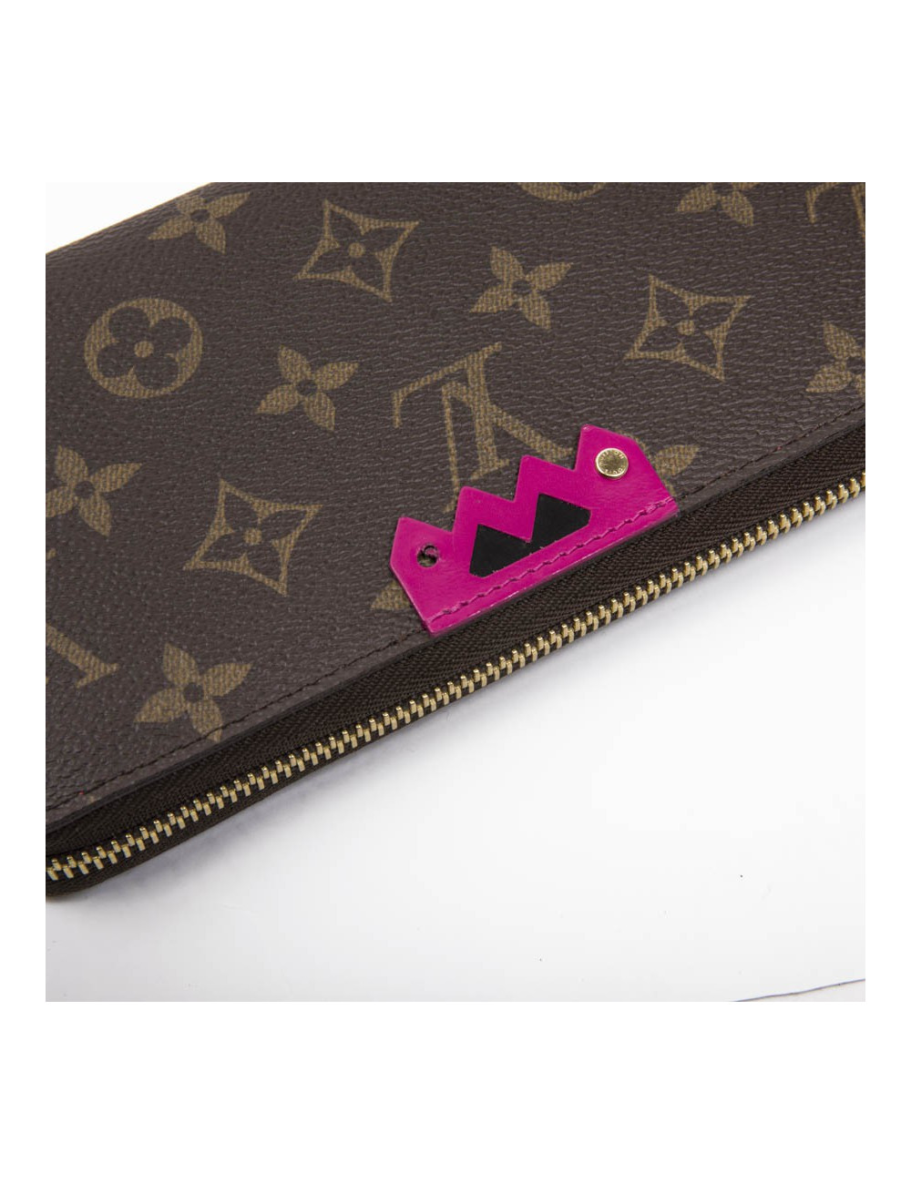 LOUIS VUITTON 'Zippy' wallet limited edition in brown monogram canvas