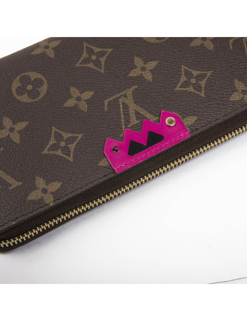 Portefeuille Zippy LOUIS VUITTON Série limitée en toile monogram