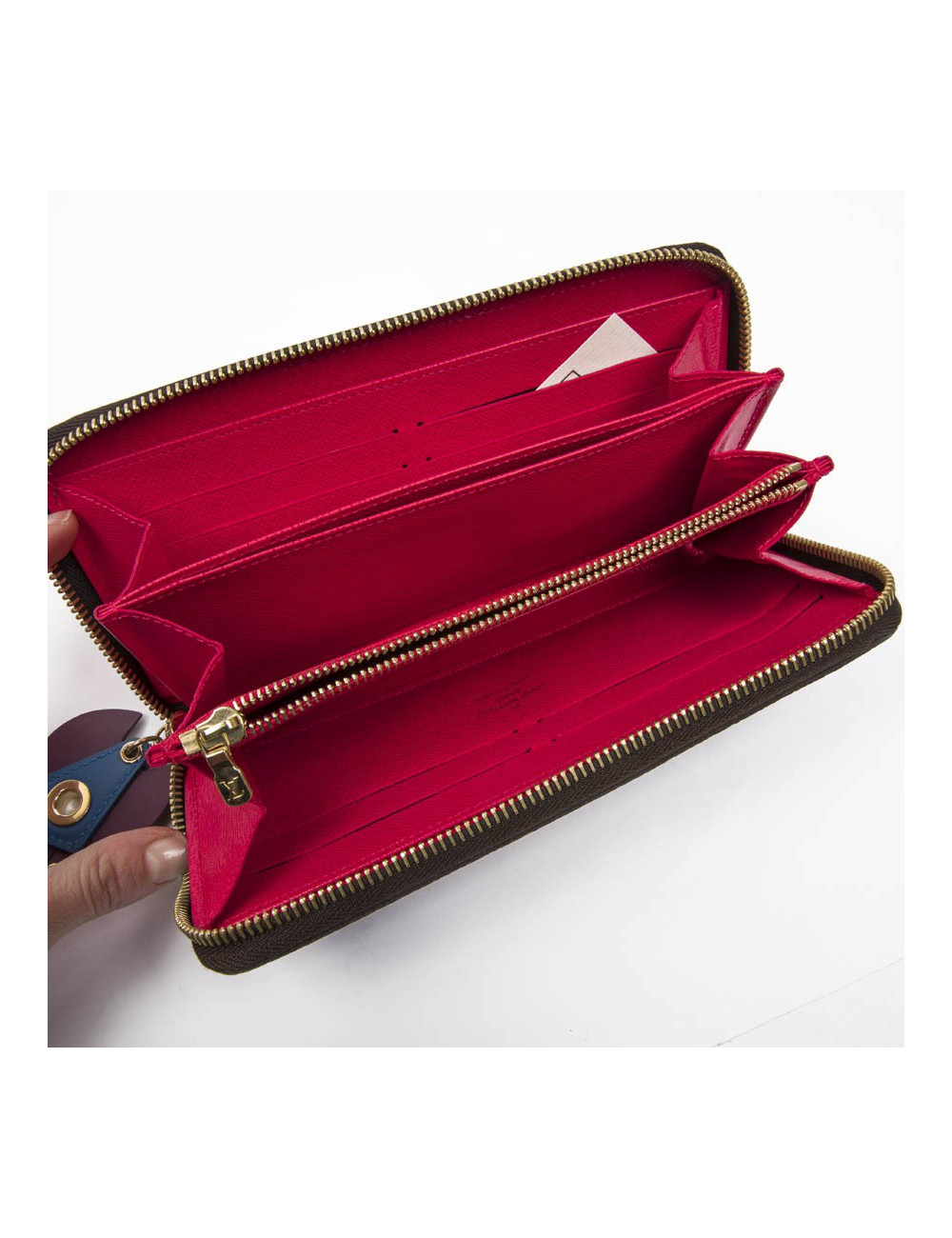 LOUIS VUITTON 'Zippy' wallet limited edition in brown monogram canvas