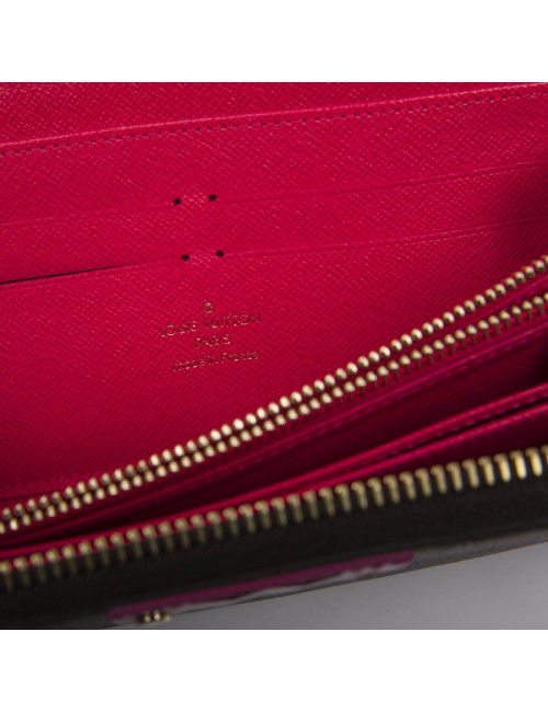 LOUIS VUITTON 'Zippy' wallet limited edition in brown monogram canvas