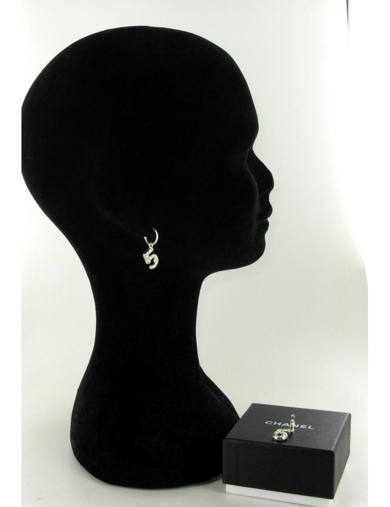 Boucles d'oreille CHANEL "N°5" 