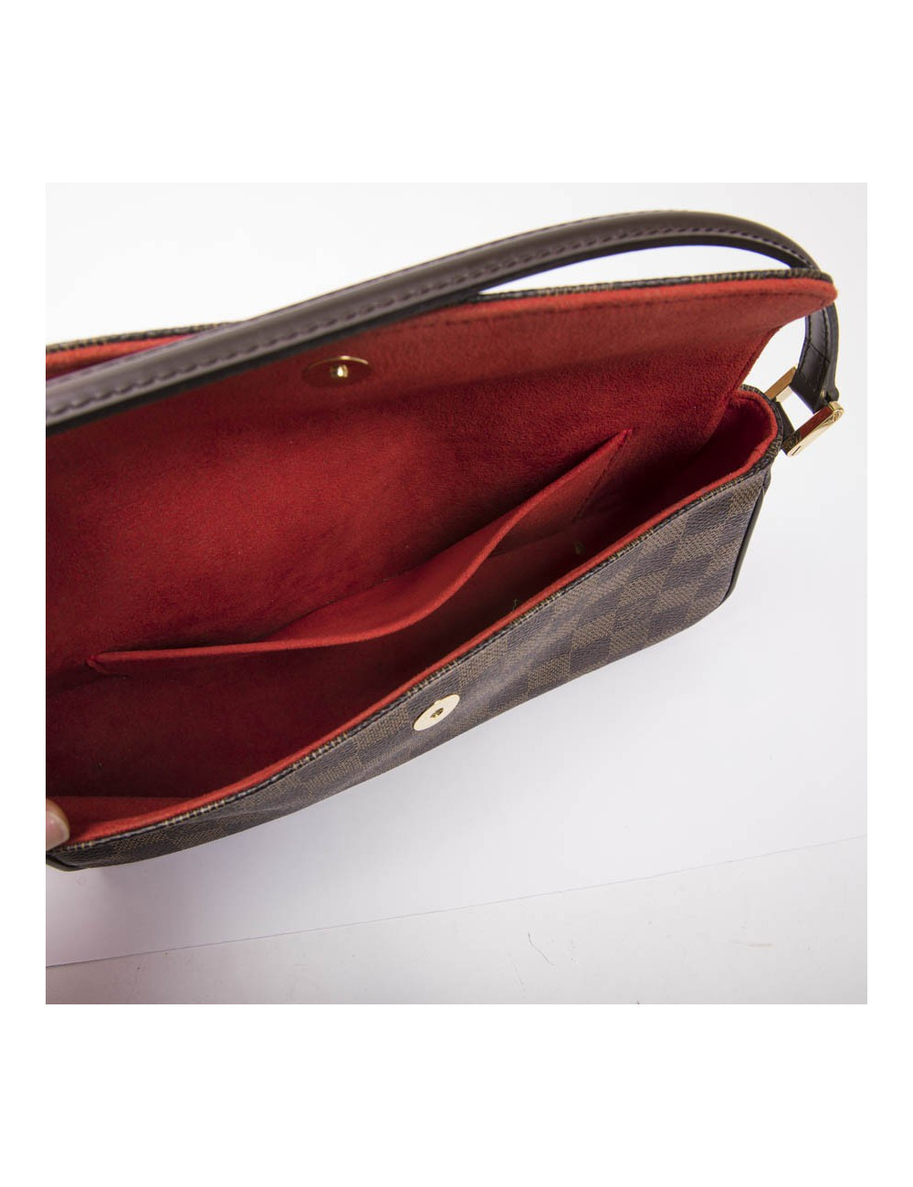 Sac baguette LOUIS VUITTON toile damier