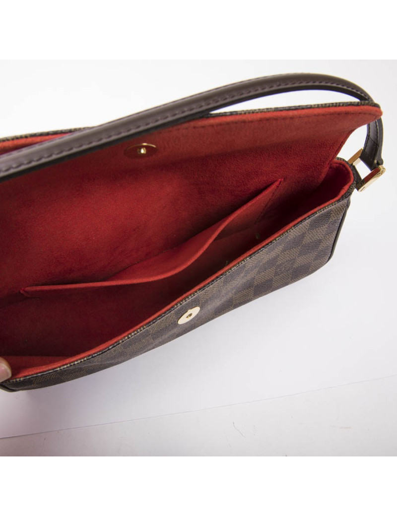 Sac baguette LOUIS VUITTON toile damier