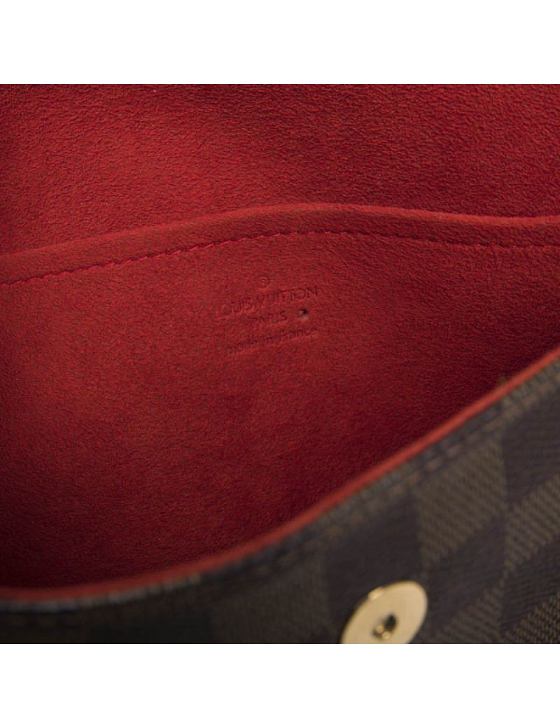 Sac baguette LOUIS VUITTON toile damier