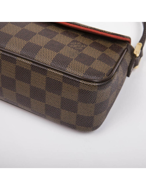 Sac baguette LOUIS VUITTON toile damier