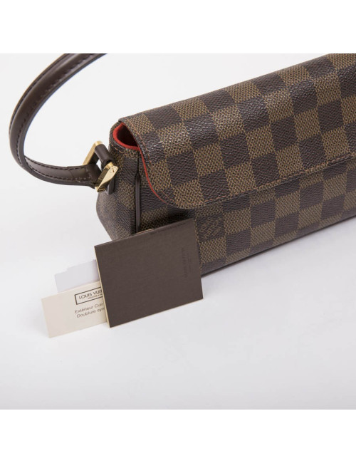 Sac baguette LOUIS VUITTON toile damier