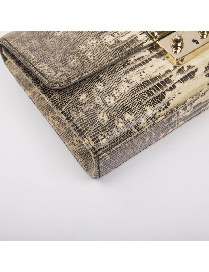 DIOR clutch in water snake skin