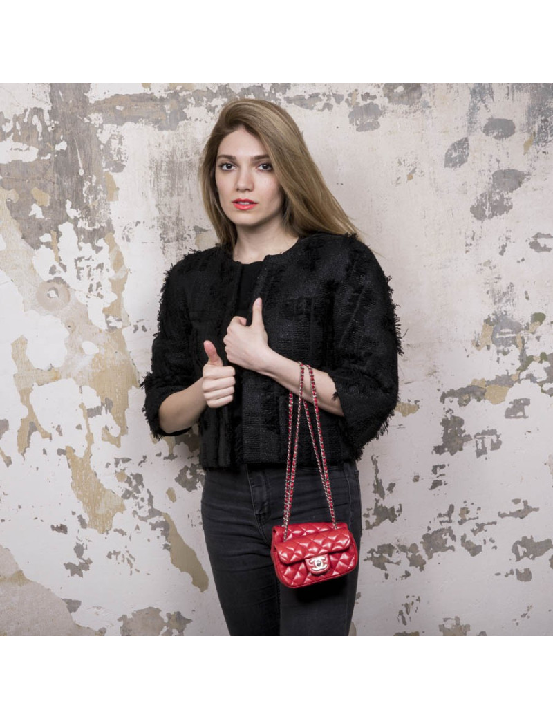 2 pochettes CHANEL orange 