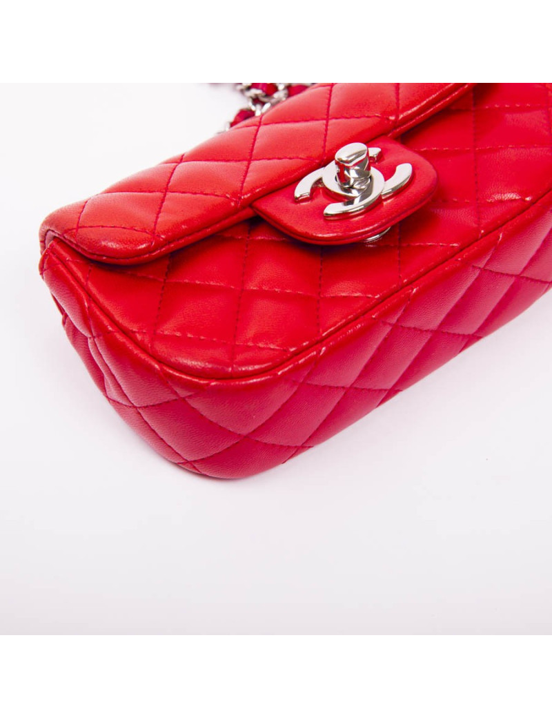 Double pochettes CHANEL orange 