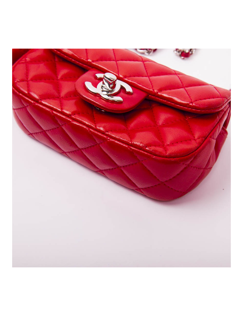 Double pochettes CHANEL orange 