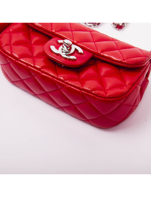 Double pochettes CHANEL orange 