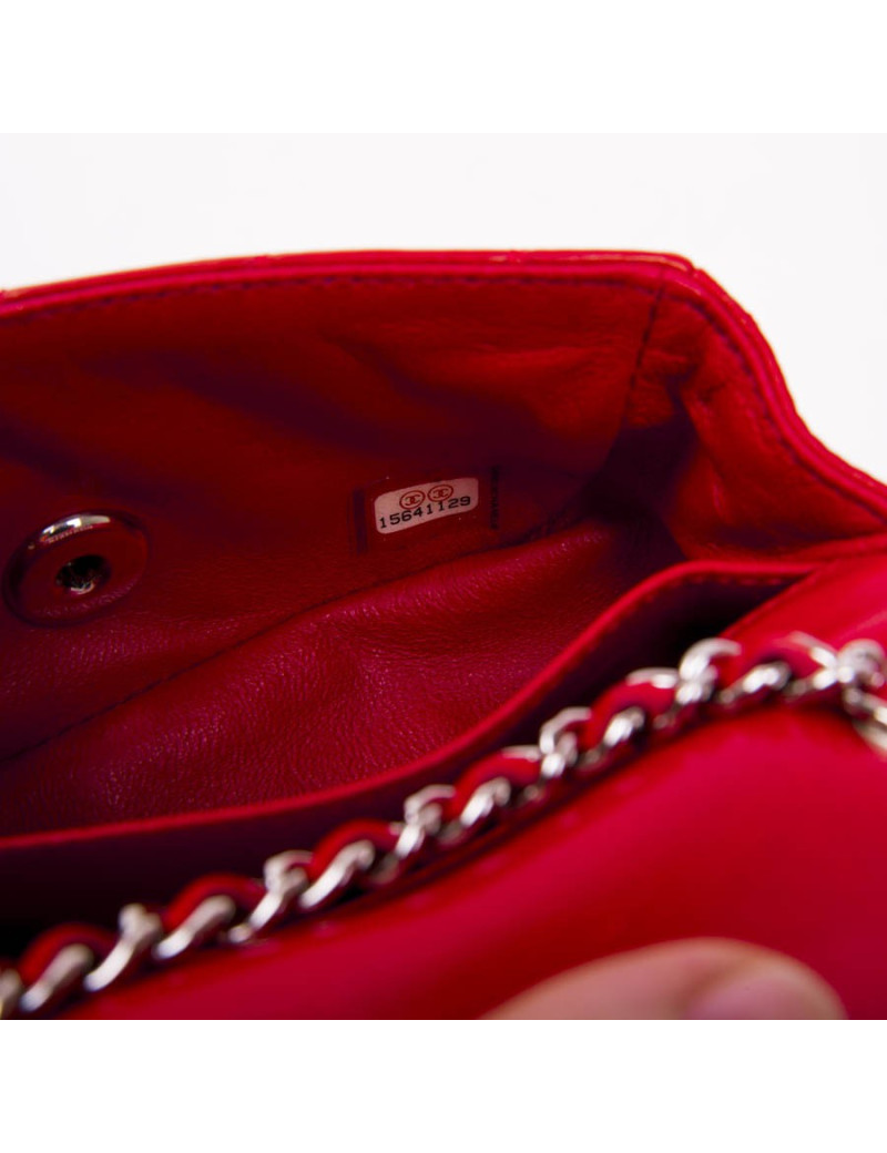 Double pochettes CHANEL orange 