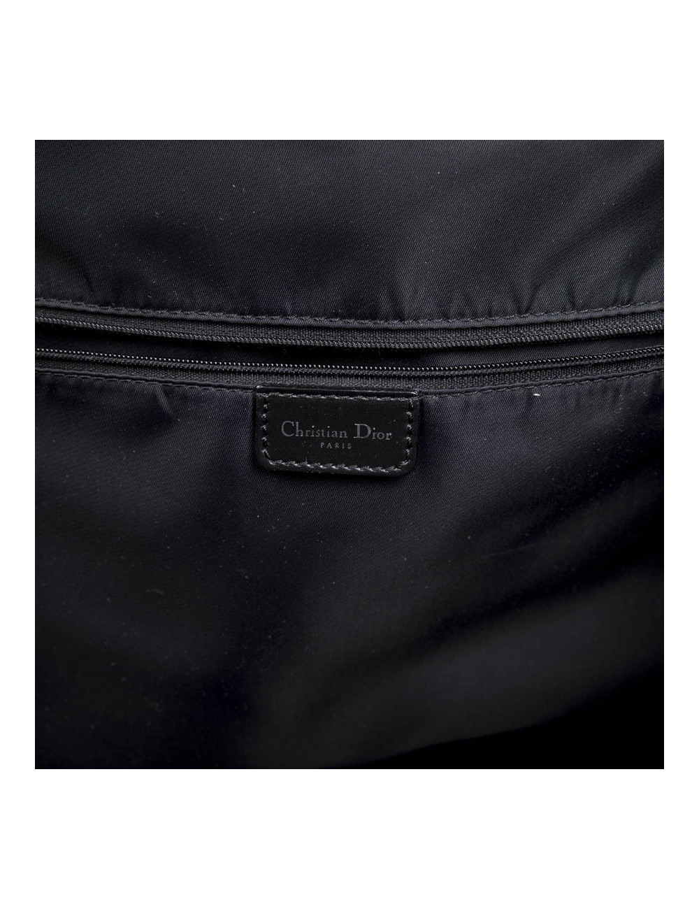 Sac DIOR en toile monogram bleu