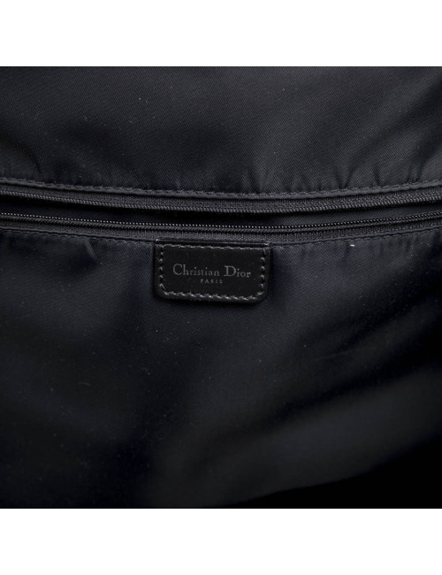 Sac DIOR en toile monogram bleu