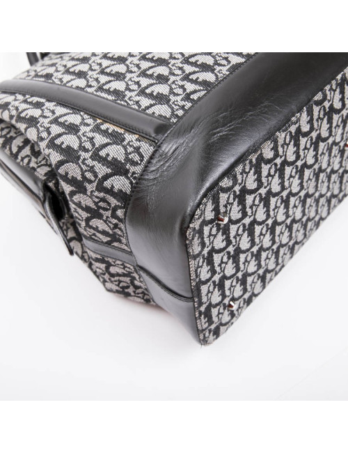 DIOR tote bag in blue monogram canvas Oblique collection