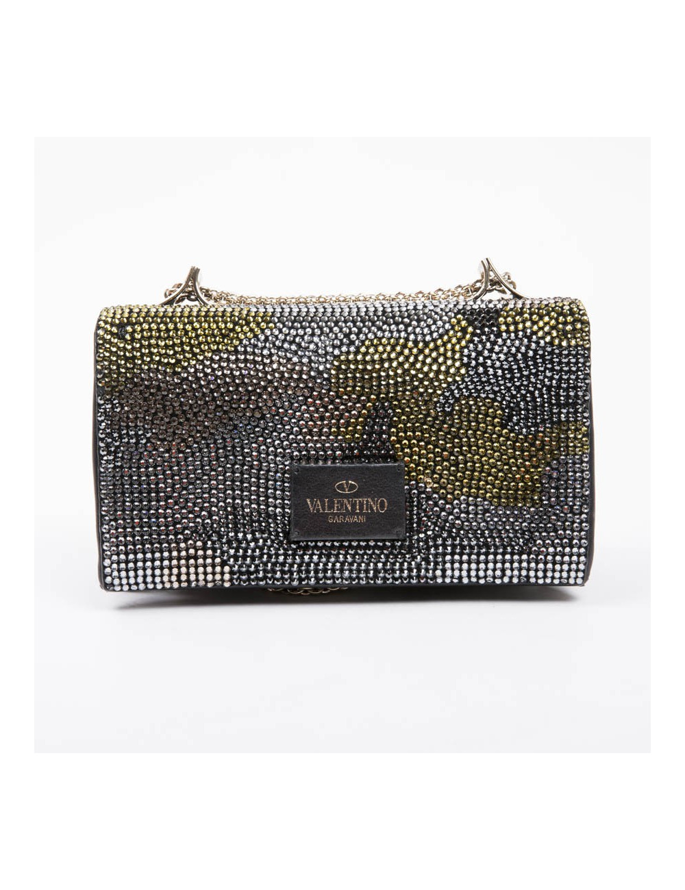 Sac du soir Vavavoom  VALENTINO Rockstud cristal mesh