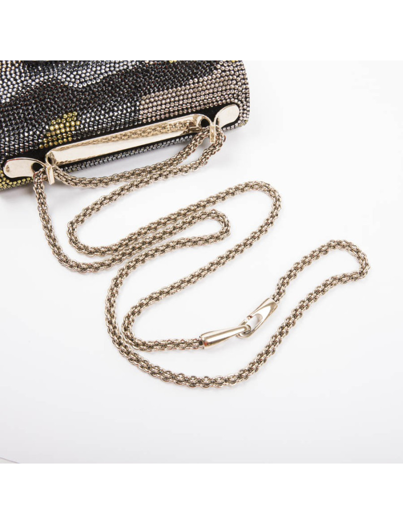 Sac du soir Vavavoom  VALENTINO Rockstud cristal mesh