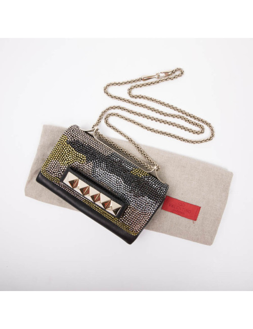 Sac VALENTINO Rockstud cristal mesh