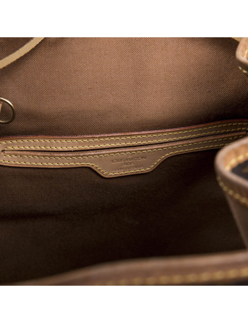  LOUIS VUITTON 'Bagpack' backpack in brown monogram canvas