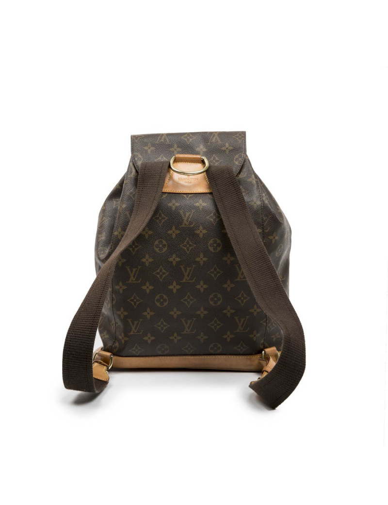  LOUIS VUITTON 'Bagpack' backpack in brown monogram canvas