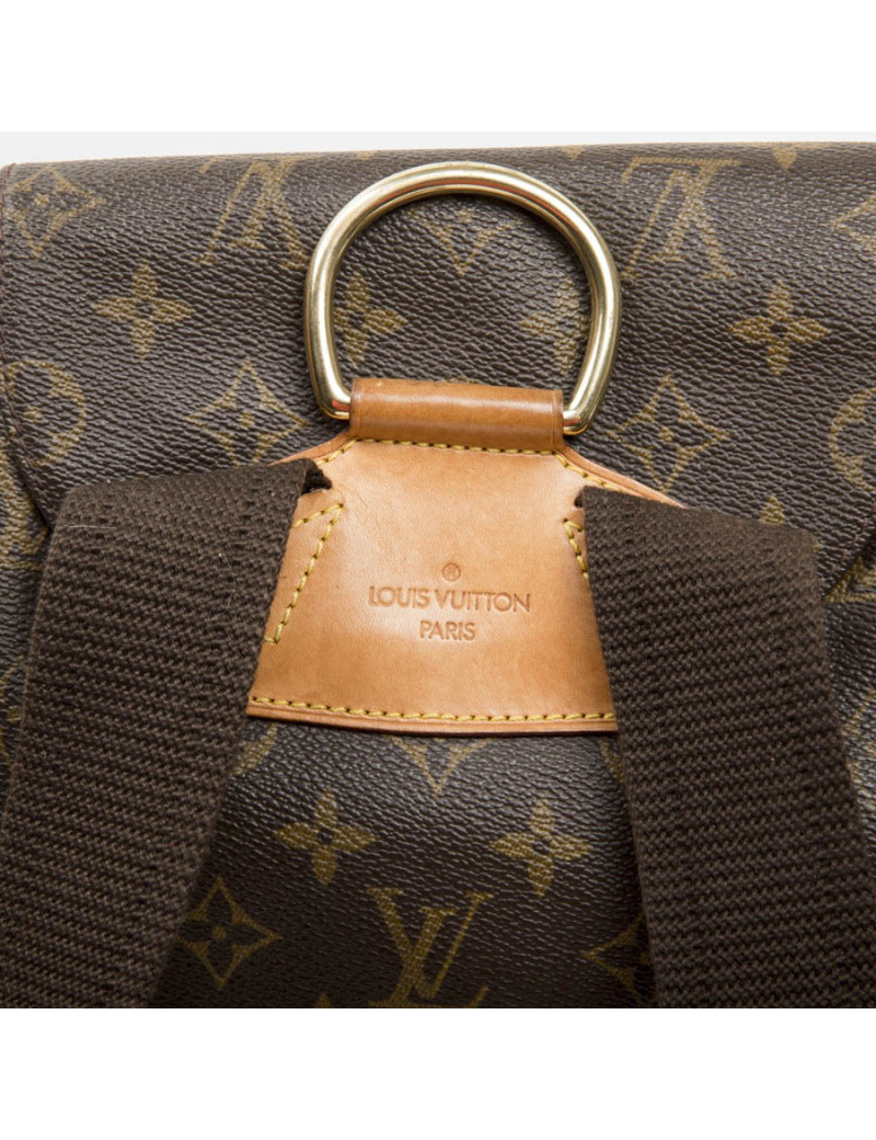 Sac à dos "bagpack" LOUIS VUITTON toile enduite monogram