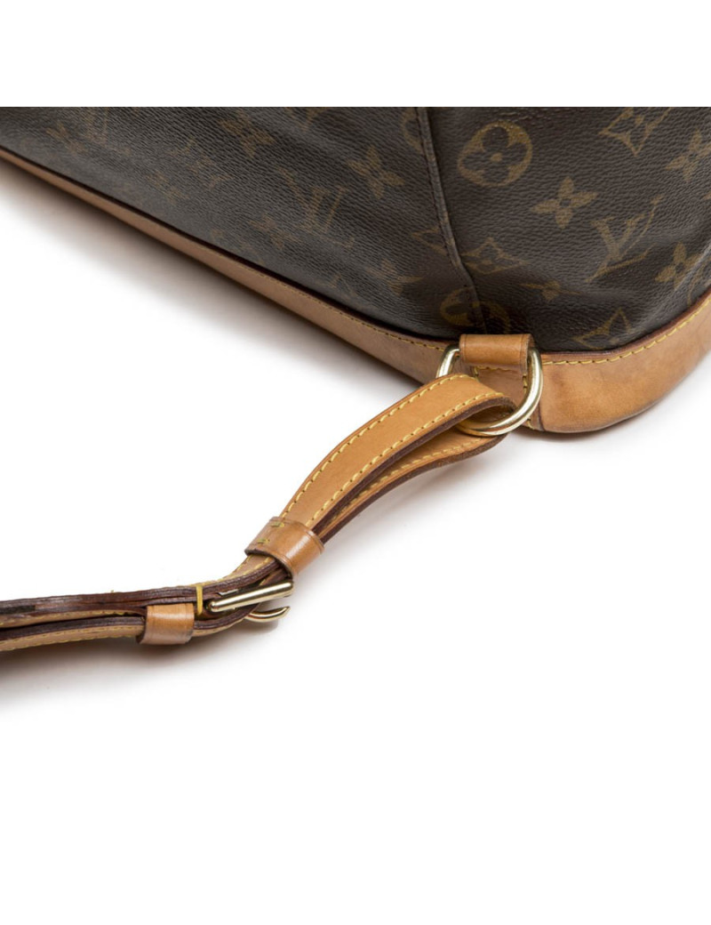 Sac à dos "bagpack" LOUIS VUITTON toile enduite monogram