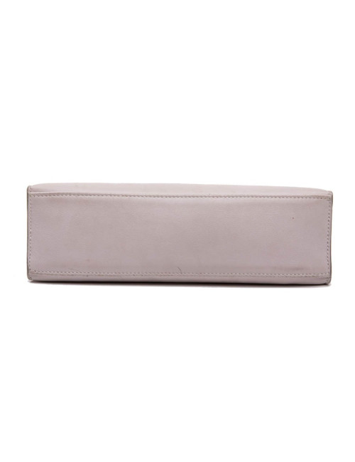 HERMES Kelly Clutch in pink swilt calf leather