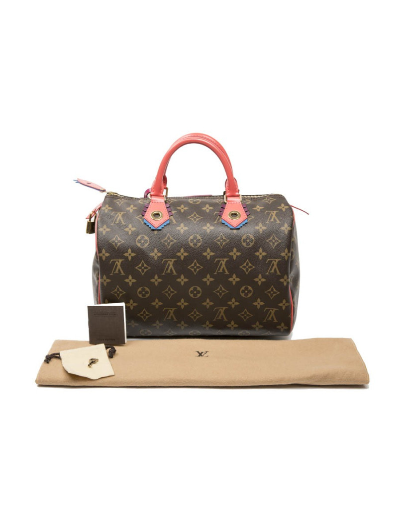 Speedy 30 LOUIS VUITTON Edition Limitée toile monigram
