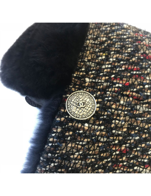 Chapka T 57 CHANEL en tweed