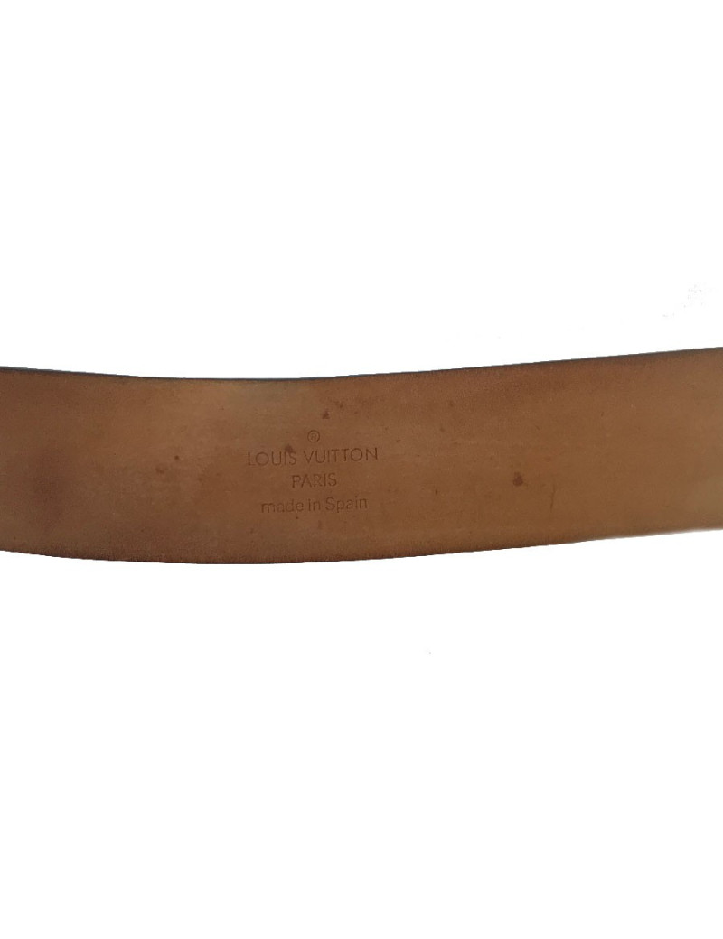 LOUIS VUITTON unisex belt in brown monogram canvas 90/36