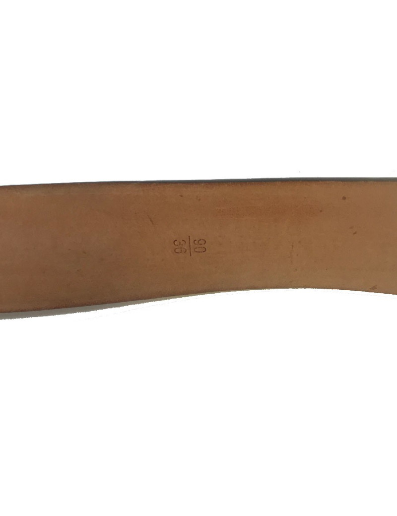 LOUIS VUITTON unisex belt in brown monogram canvas 90/36