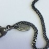 CHANEL CC necklace in ruthenium metal