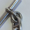 HERMES Bracelet 'chaîne d'ancre' in sterling silver