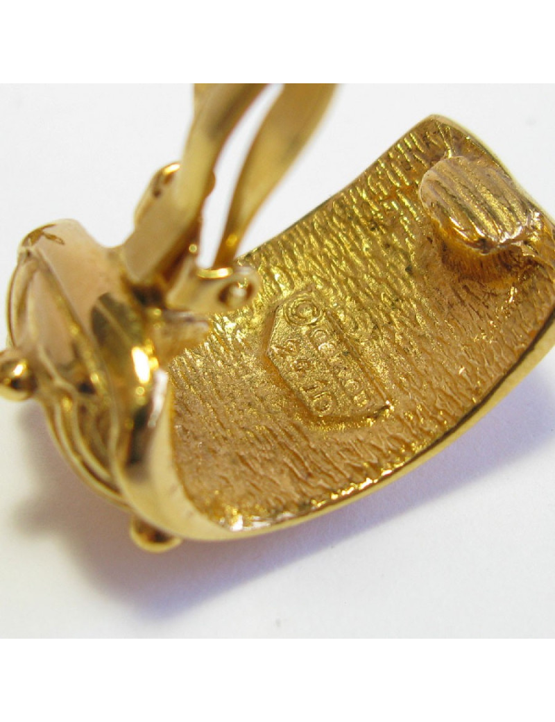 Boucles d'oreille clips CARVEN Vintage