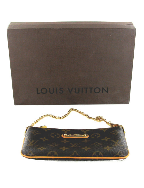 Pochette LOUIS VUITTON en toile enduite 