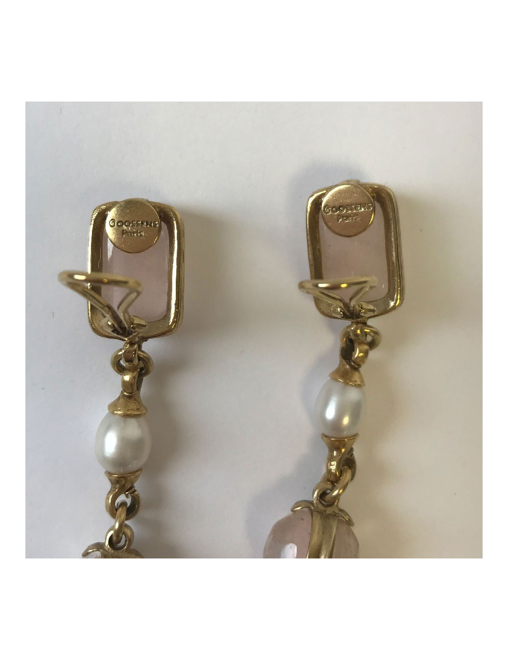Boucles d'oreille GOOSSENS pendantes