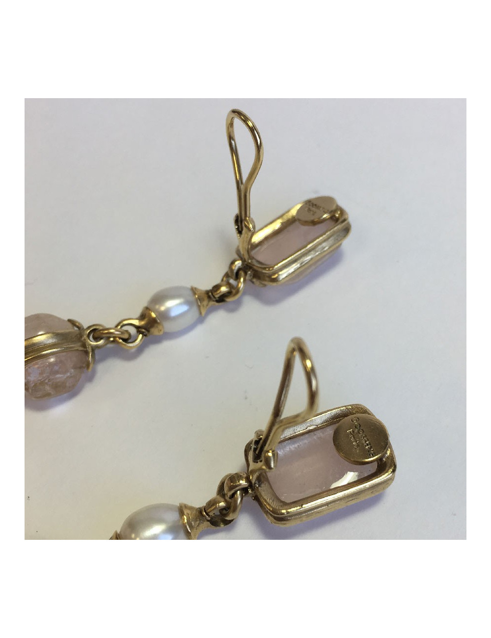 Boucles d'oreille GOOSSENS pendantes