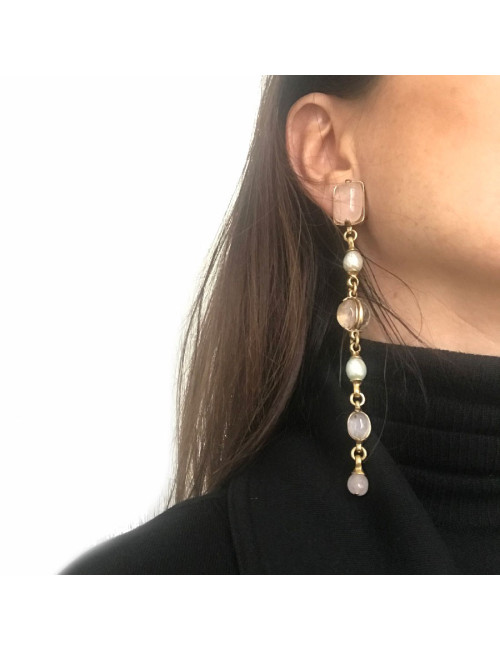 Boucles d'oreille GOOSSENS pendantes