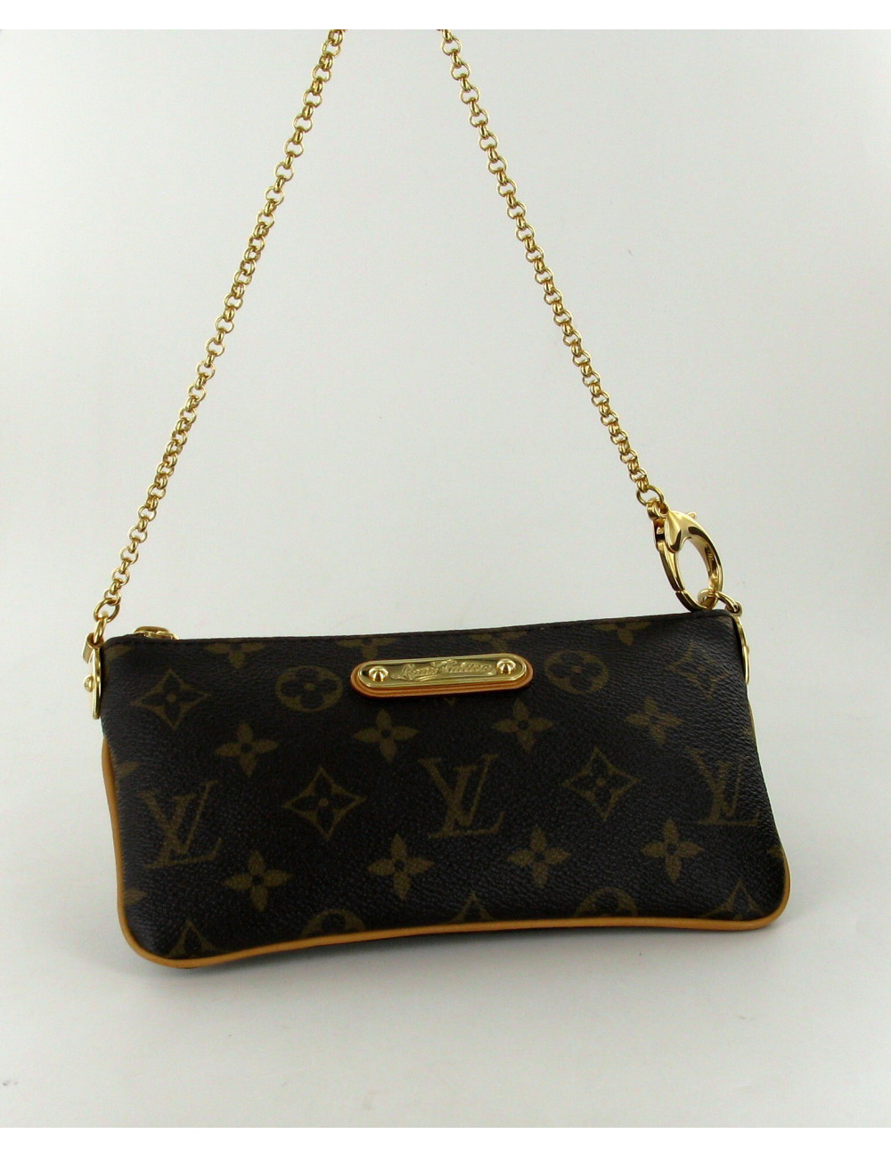 Pochette LOUIS VUITTON en toile enduite 