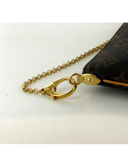 Pochette LOUIS VUITTON en toile enduite 