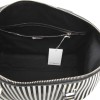 GIVENCHY weekend bag in black striped white leather