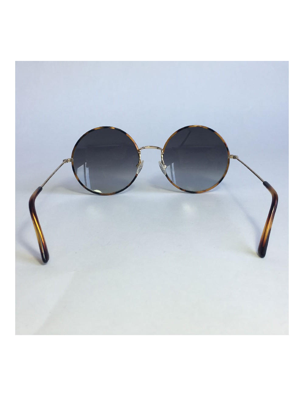 Lunettes de soleil DIOR 'Yoko' rondes en métal