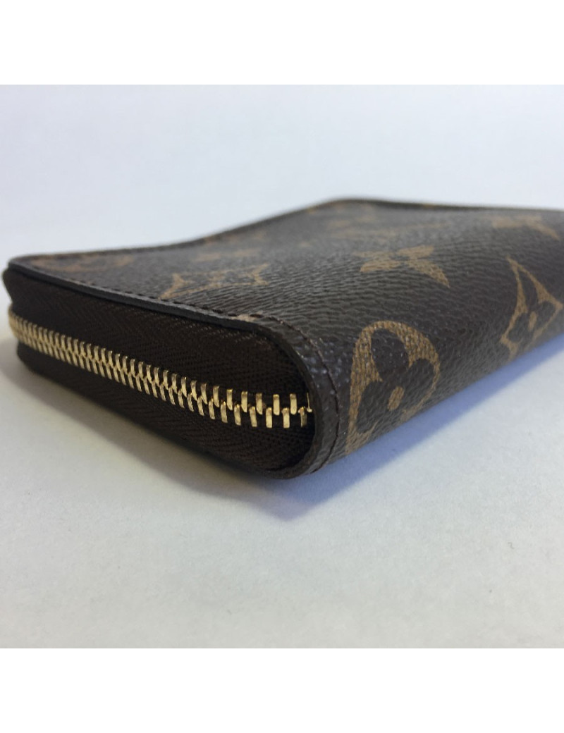 Porte-monnaie "Zippy" LOUIS VUITTON en toile monogram marron