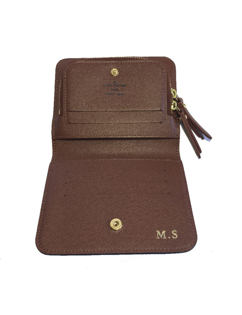 LOUIS VUITTON wallet in brown monogram canvas