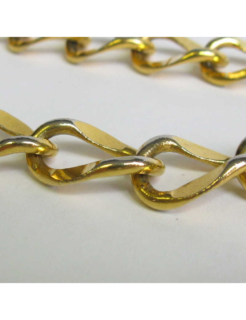 CHANEL belt in gold mesh chain vintage