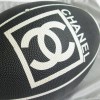 CHANEL black and whote rugby ball